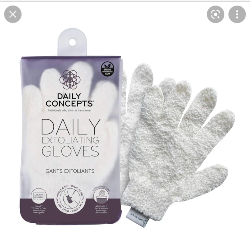 NWT 🛍 Daily Concepts Daily Exfloliating Gloves